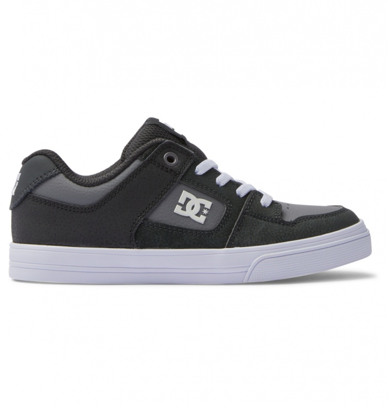 DC Shoes Pure Elastic - Shoes 8-16 Czarne | 17506WDMS