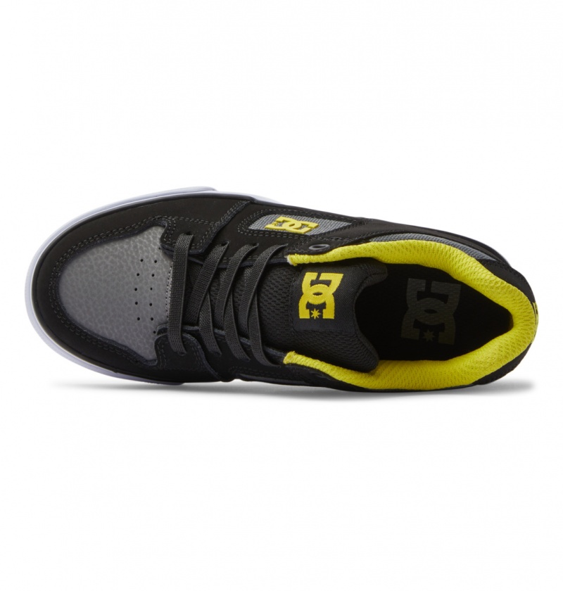 DC Shoes Pure Elastic - Shoes 8-16 Czarne Zielone | 65248BLND