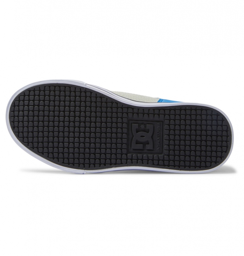 DC Shoes Pure Mid - Mid-Top Shoes Czarne Niebieskie Szare | 06274TXHD