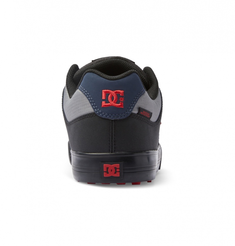 DC Shoes Pure WNT - Winterised Shoes Granatowe Czarne | 82715JZQA