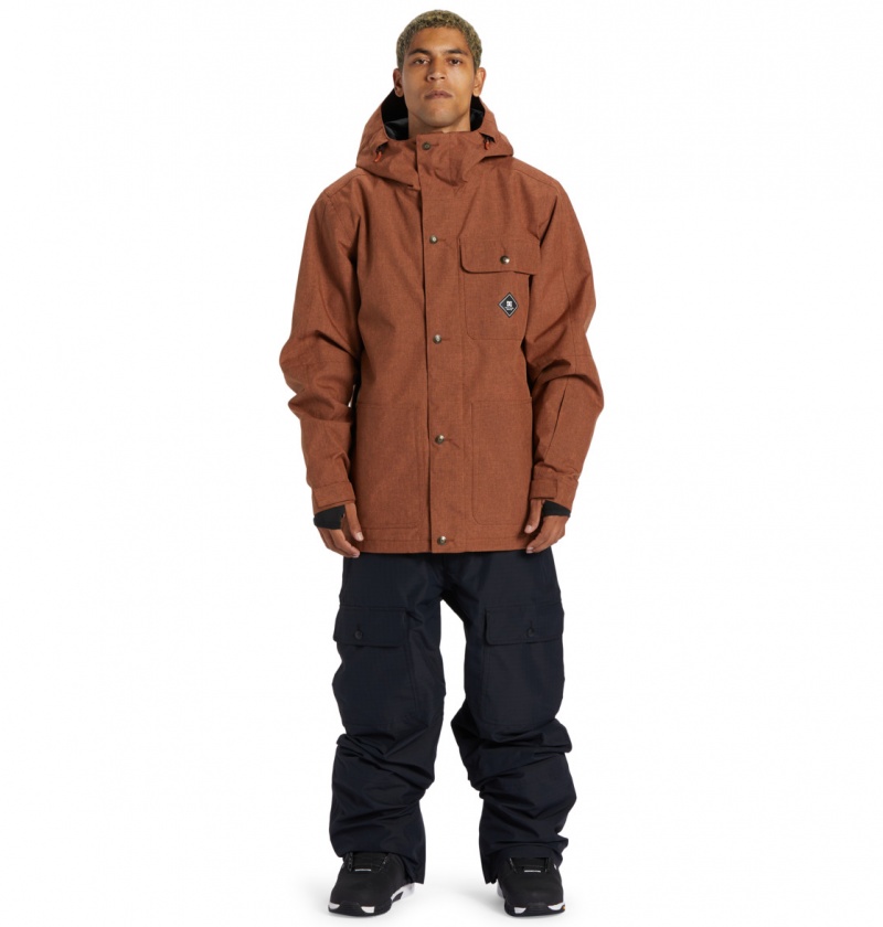 DC Shoes Servo - Technical Snow Jacket Auburn | 31940YTPN