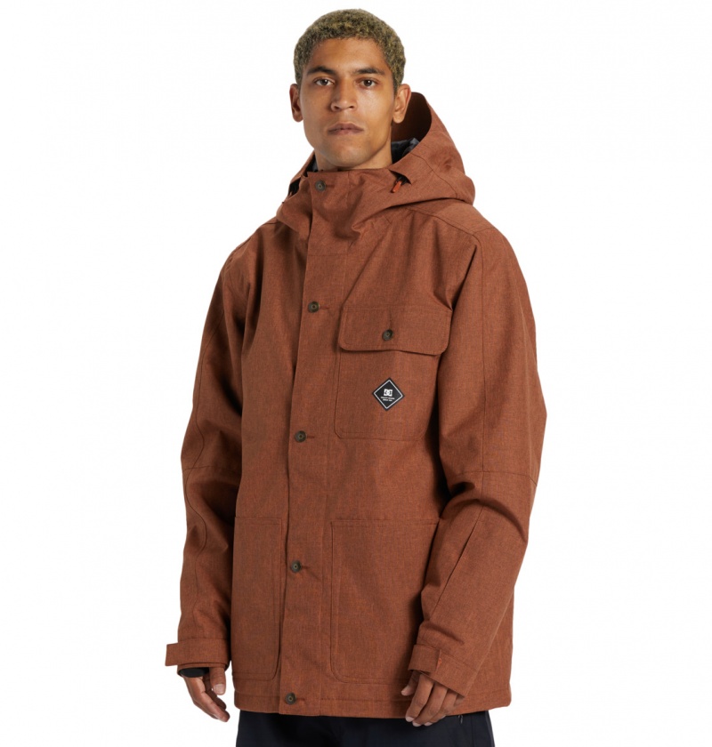 DC Shoes Servo - Technical Snow Jacket Auburn | 31940YTPN