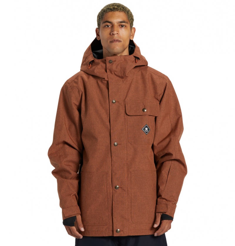 DC Shoes Servo - Technical Snow Jacket Auburn | 31940YTPN