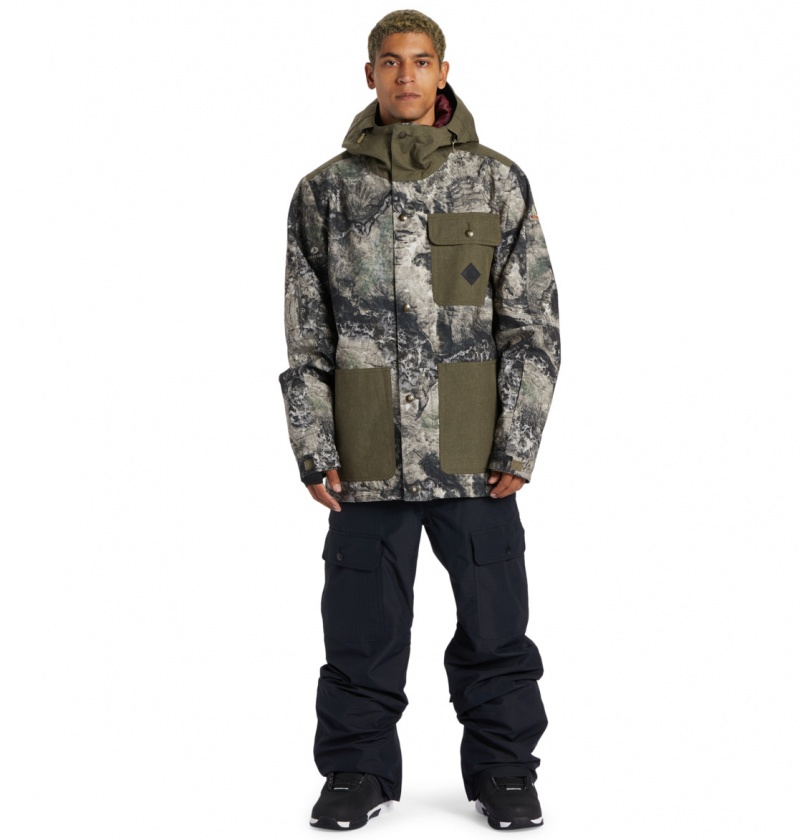 DC Shoes Servo - Technical Snow Jacket Camo | 52130SDAX