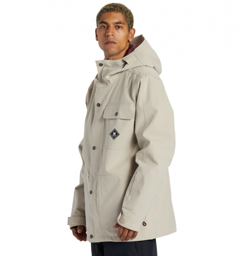 DC Shoes Servo - Technical Snow Jacket Plaza Taupe | 73180NEZD