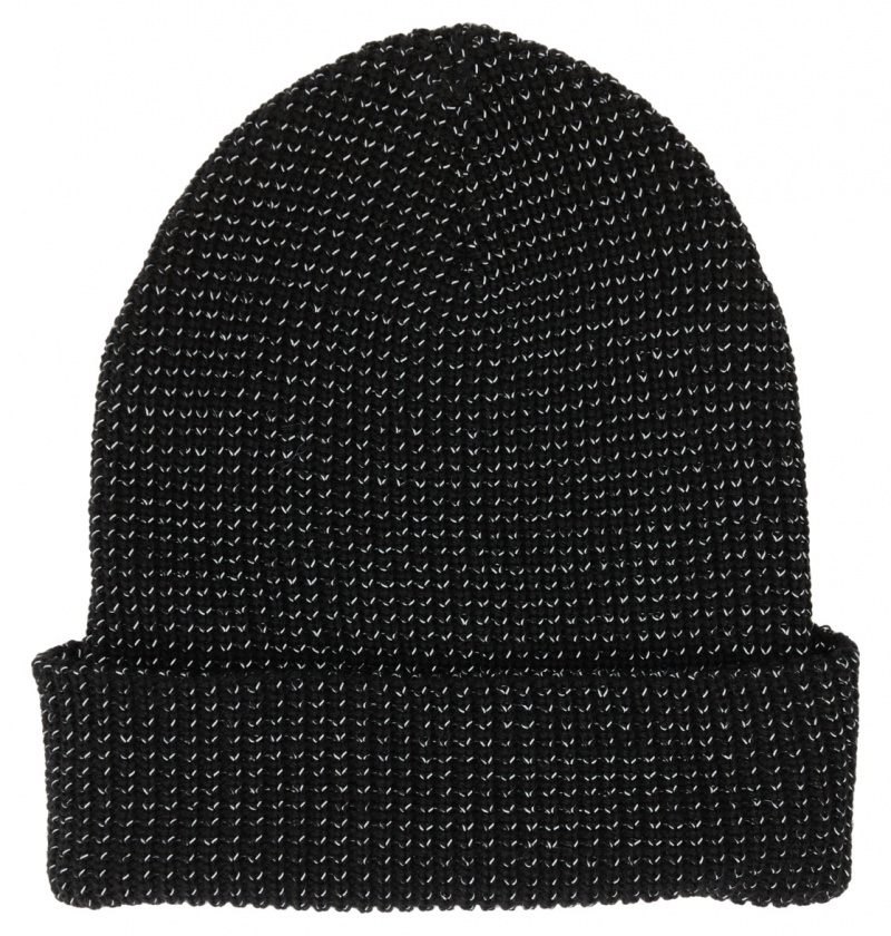 DC Shoes Sight - Beanie Czarne | 95708FTCK