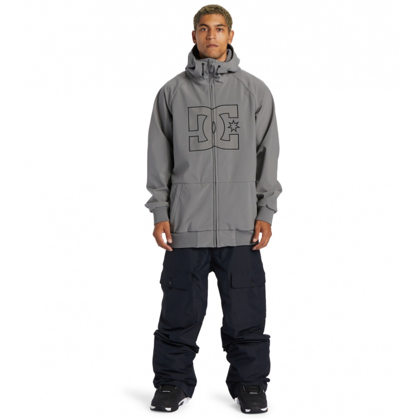 DC Shoes Spectrum - Technical Softshell Snow Jacket Pewter | 63572EYLS