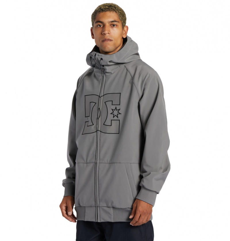 DC Shoes Spectrum - Technical Softshell Snow Jacket Pewter | 63572EYLS