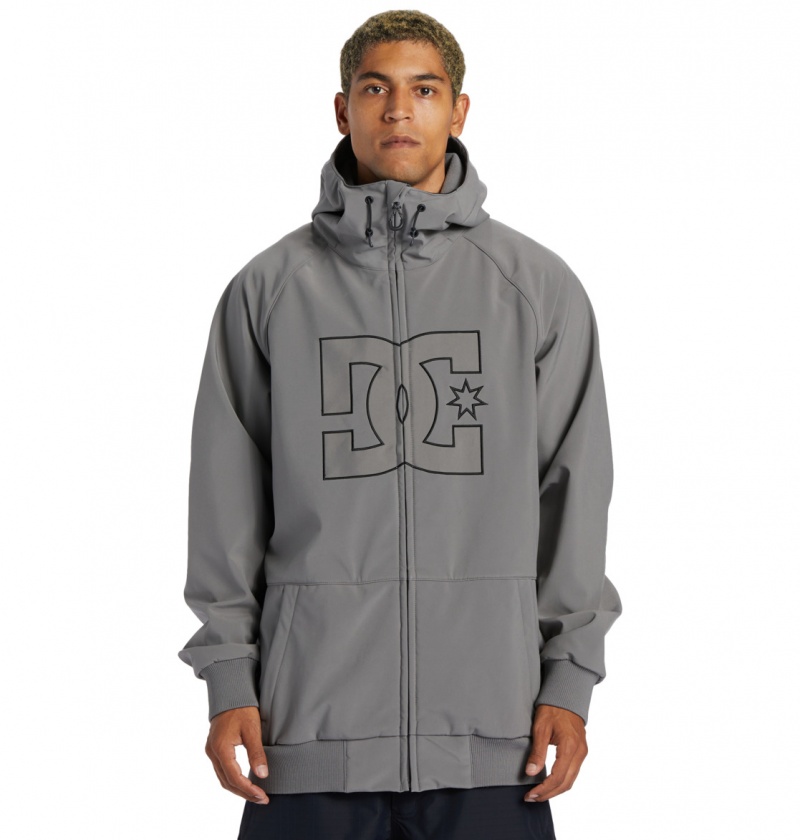 DC Shoes Spectrum - Technical Softshell Snow Jacket Pewter | 63572EYLS