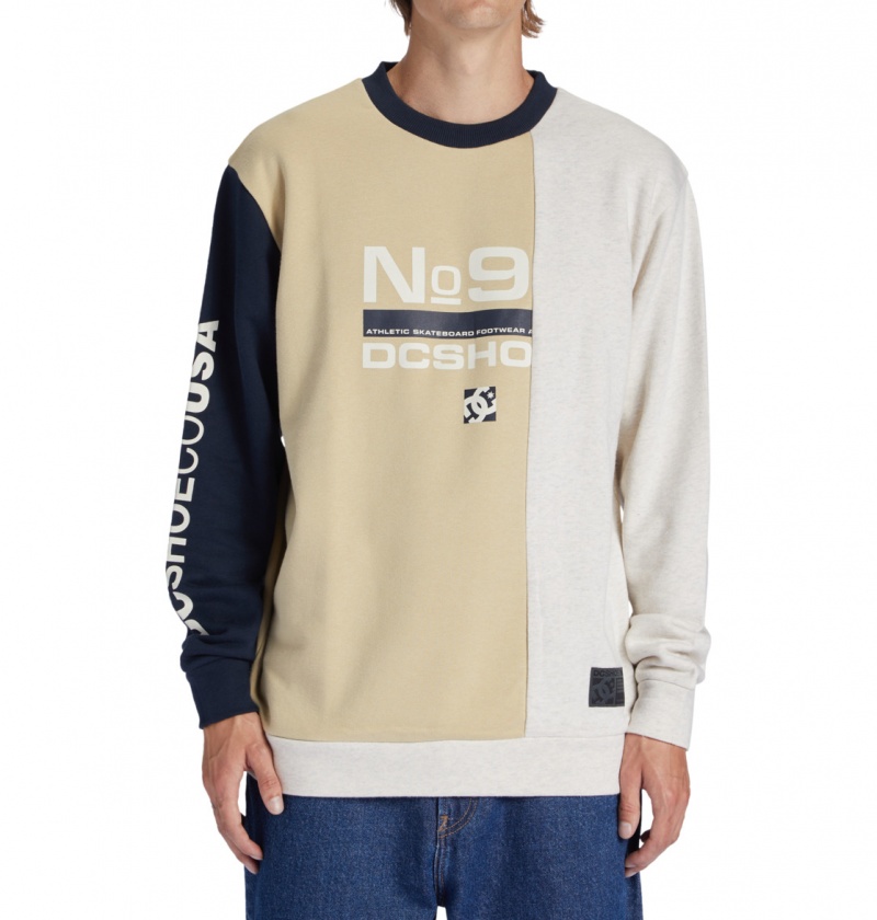 DC Shoes Static - Sweatshirt Overcast Multi | 51074QFRA