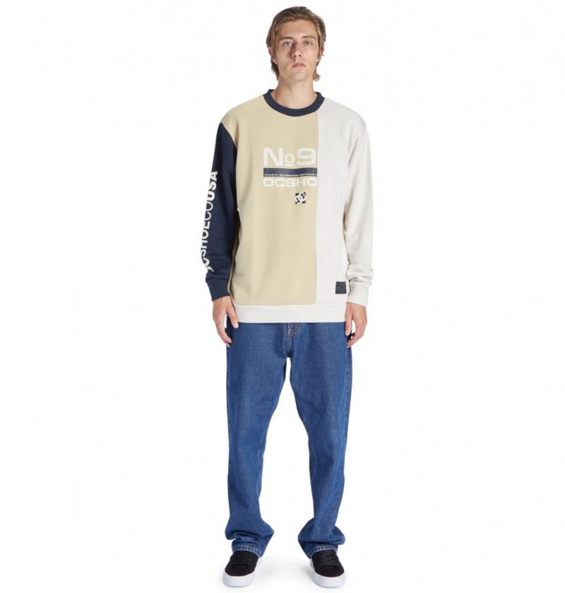 DC Shoes Static - Sweatshirt Overcast Multi | 51074QFRA