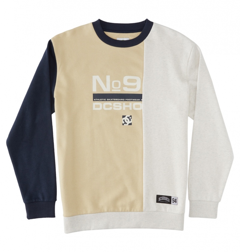 DC Shoes Static - Sweatshirt Overcast Multi | 51074QFRA