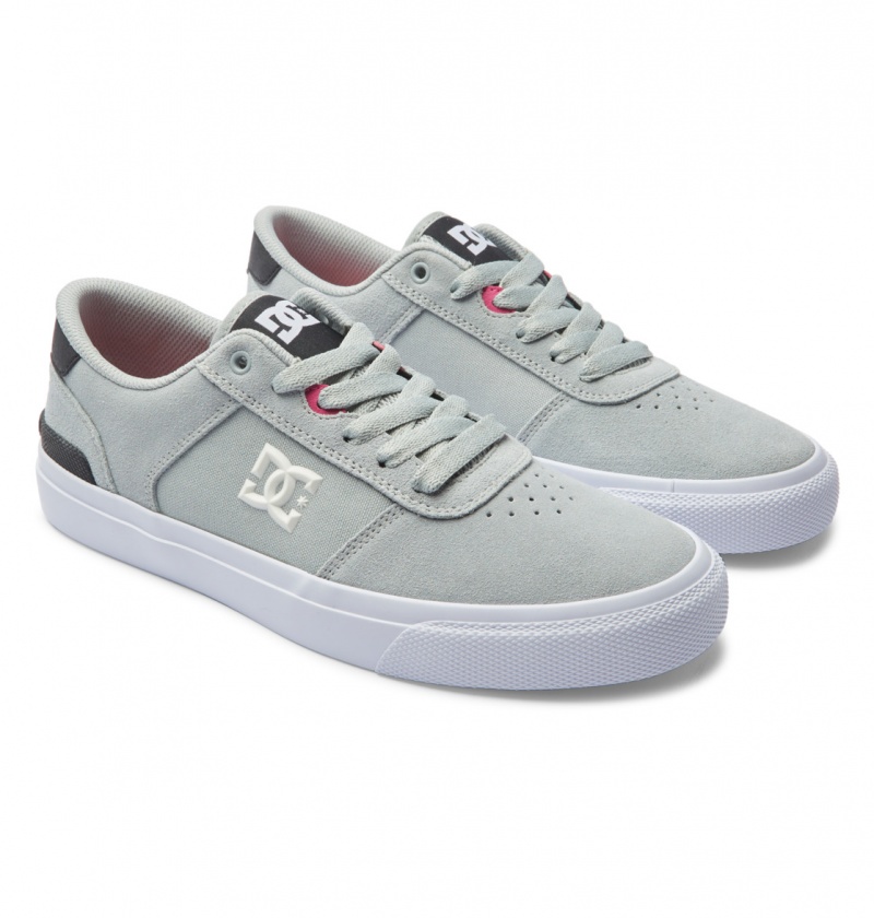 DC Shoes Teknic S - Skate Shoes Szare Czarne | 75638BCJI