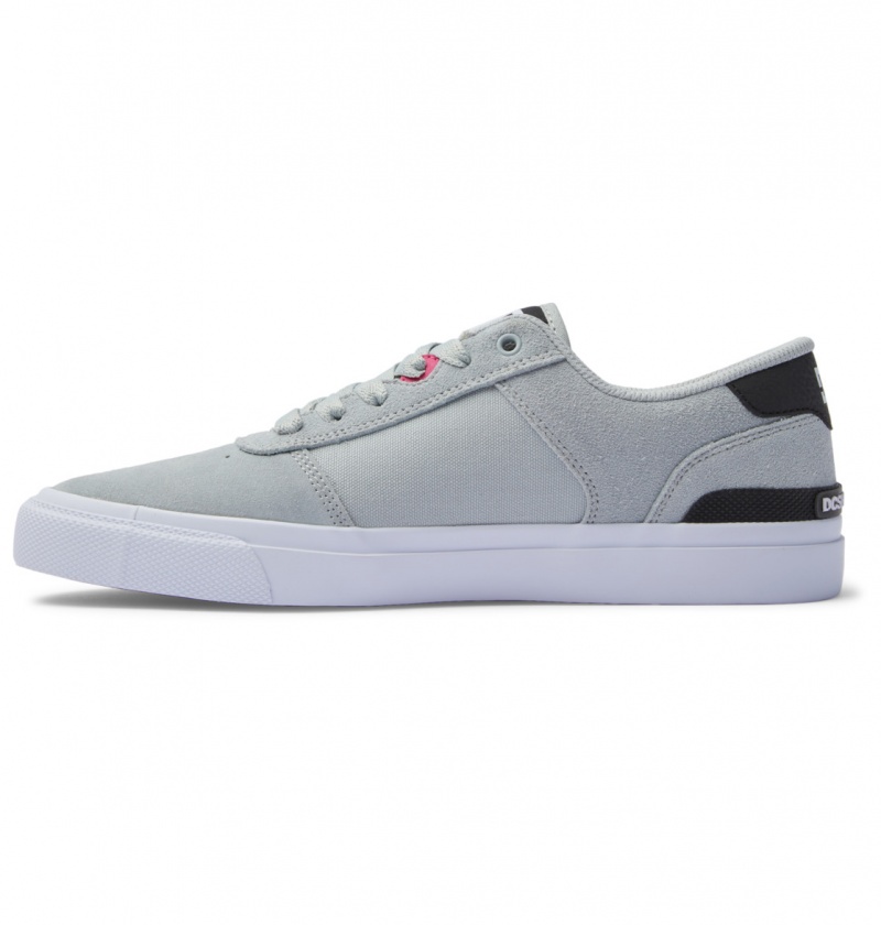 DC Shoes Teknic S - Skate Shoes Szare Czarne | 75638BCJI