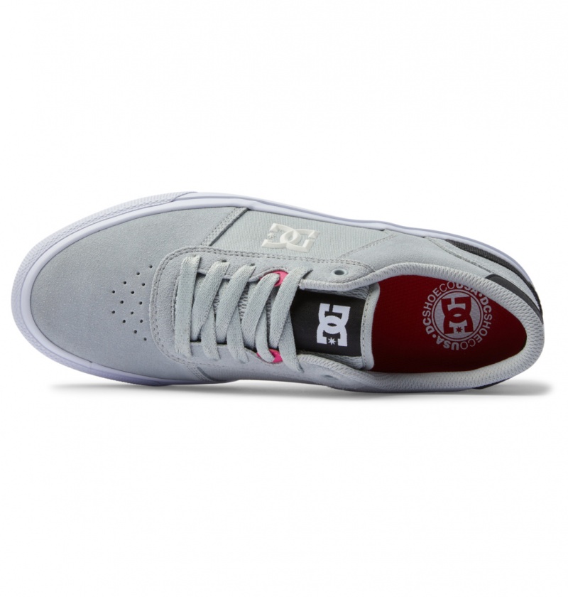 DC Shoes Teknic S - Skate Shoes Szare Czarne | 75638BCJI