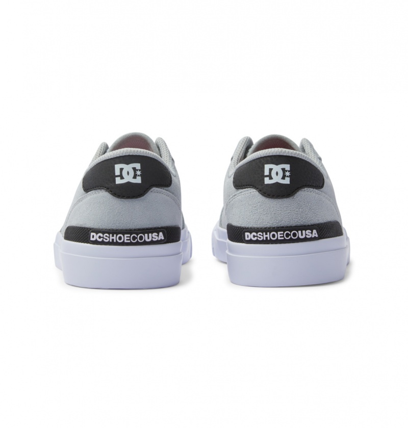 DC Shoes Teknic S - Skate Shoes Szare Czarne | 75638BCJI