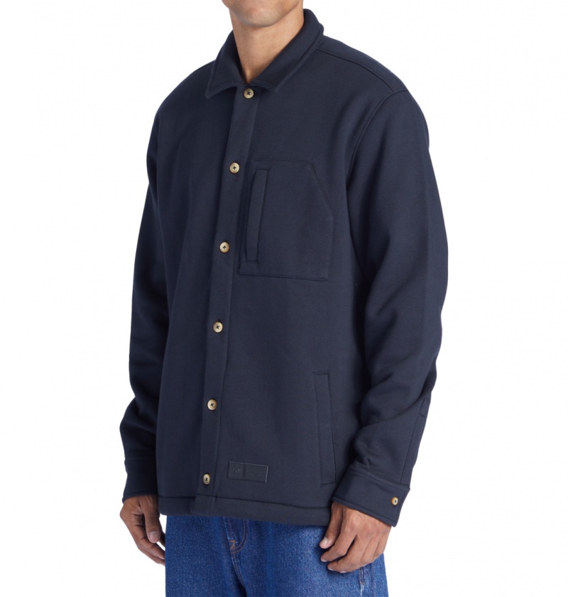 DC Shoes The Lux - Overshirt Czarne | 42316ICQE