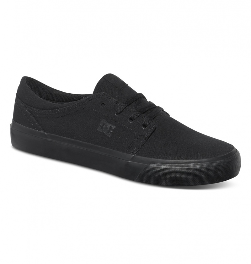 DC Shoes Trase Tx - Shoes Czarne Czarne Czarne | 79638SHUZ