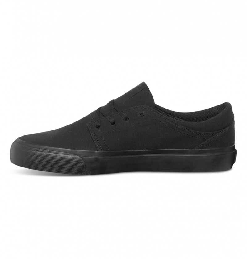 DC Shoes Trase Tx - Shoes Czarne Czarne Czarne | 79638SHUZ