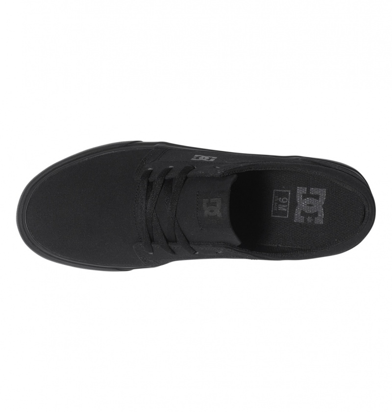 DC Shoes Trase Tx - Shoes Czarne Czarne Czarne | 79638SHUZ