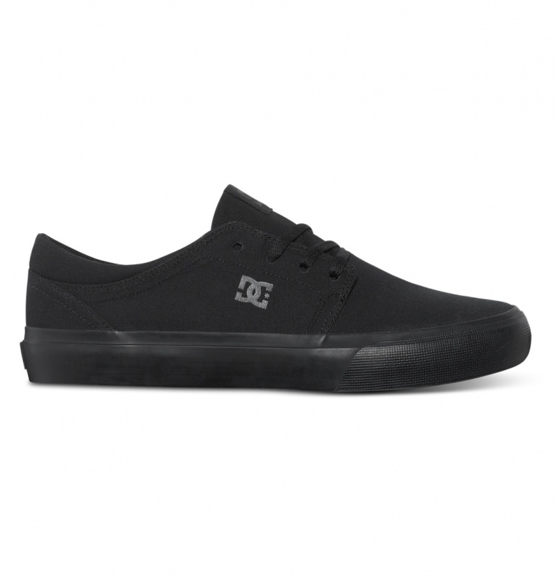 DC Shoes Trase Tx - Shoes Czarne Czarne Czarne | 79638SHUZ