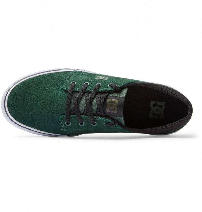 DC Shoes Trase - Zamszowe Shoes Ciemny Zielone | 21850YHPV