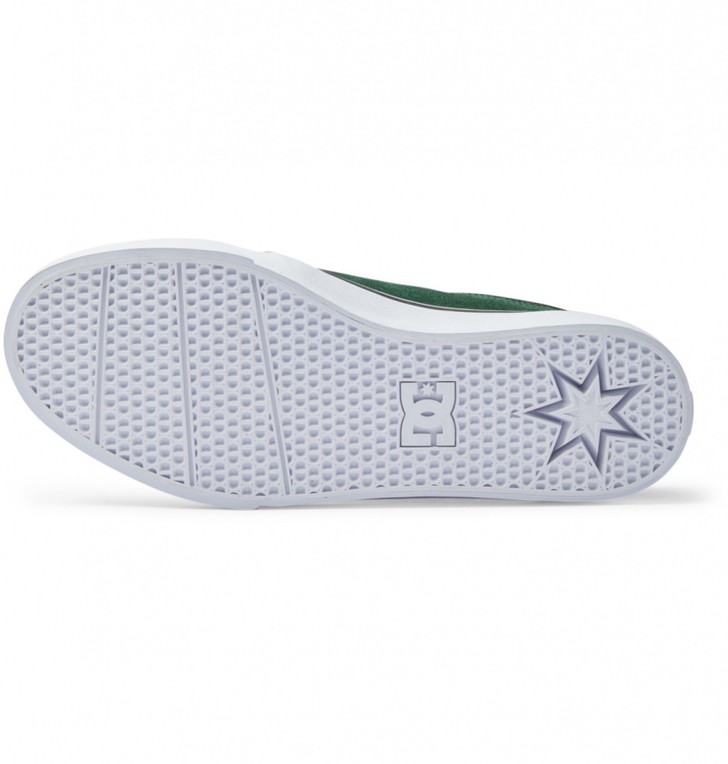 DC Shoes Trase - Zamszowe Shoes Ciemny Zielone | 21850YHPV