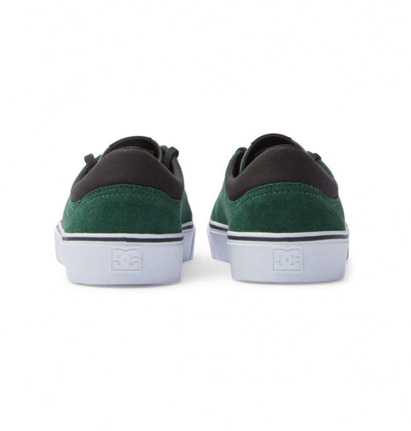 DC Shoes Trase - Zamszowe Shoes Ciemny Zielone | 21850YHPV