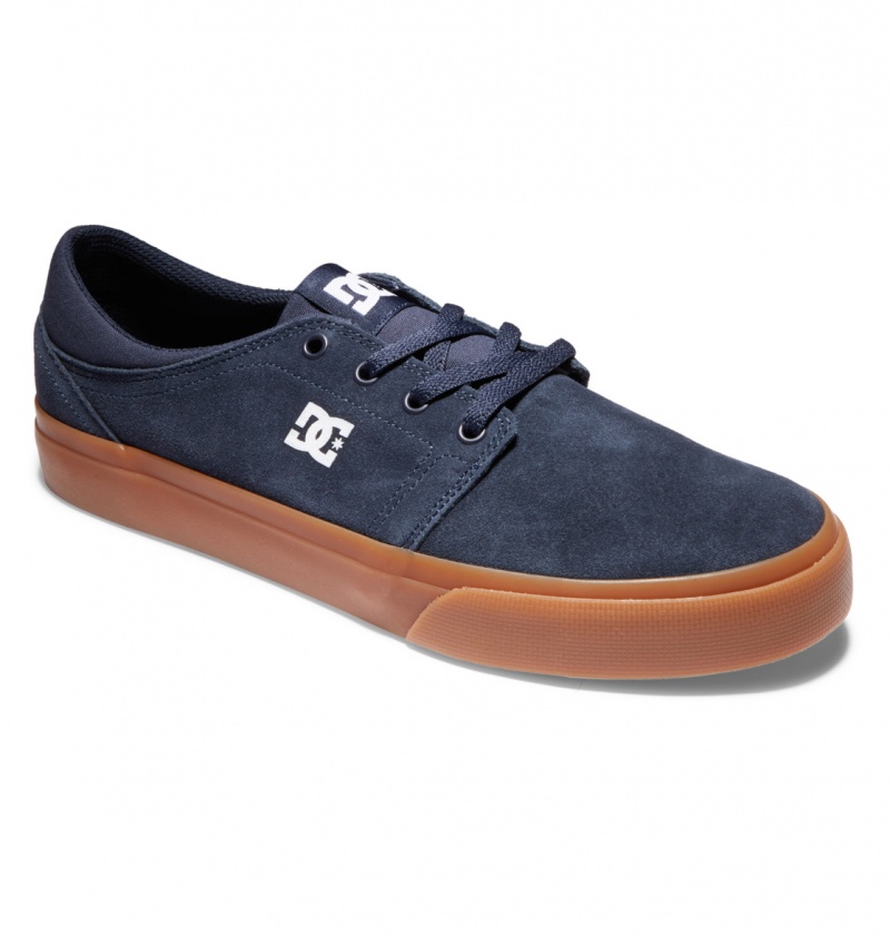 DC Shoes Trase - Zamszowe Shoes Granatowe | 04391UQNT