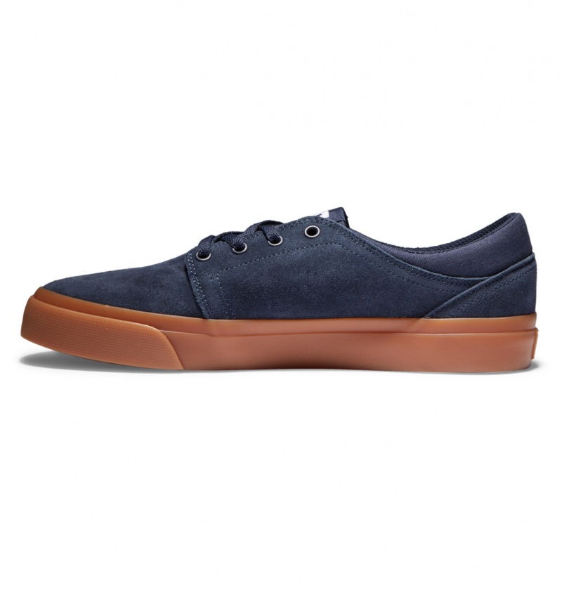 DC Shoes Trase - Zamszowe Shoes Granatowe | 04391UQNT