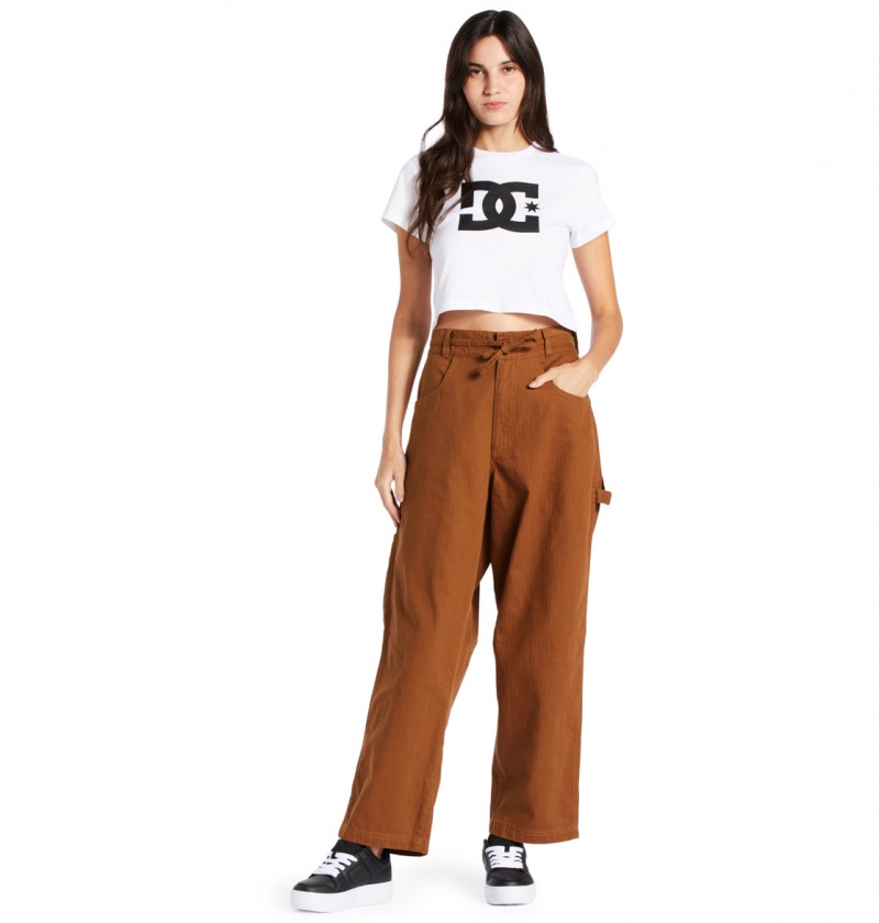 DC Shoes Trench - Carpenter Trousers Bison | 54691ZKPO