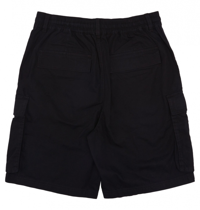 DC Shoes Tundra - Cargo Shorts Czarne | 67814AQIY