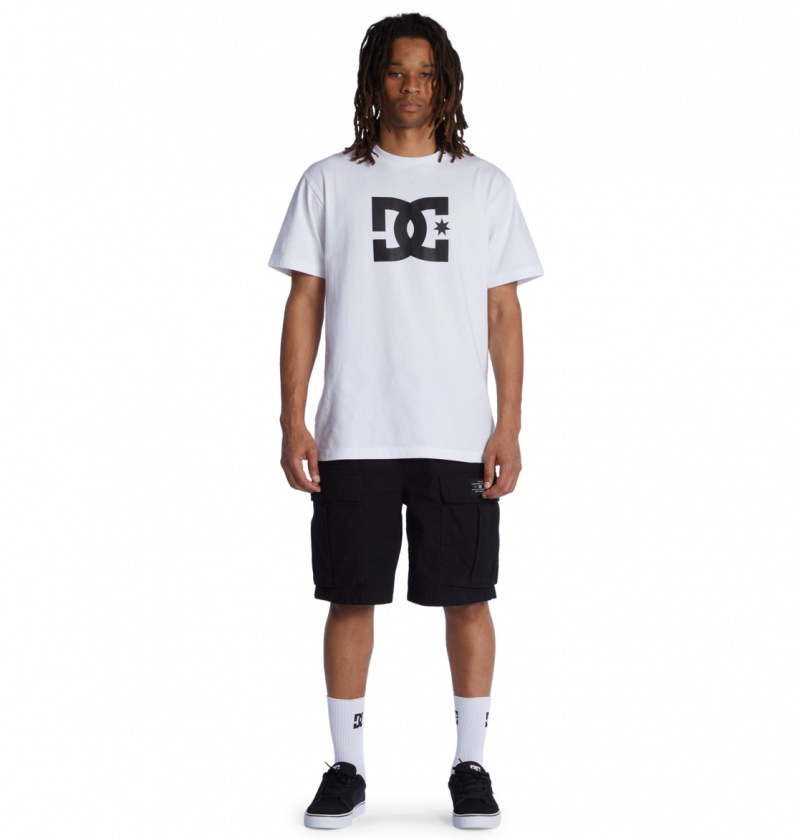 DC Shoes Tundra - Cargo Shorts Czarne | 67814AQIY