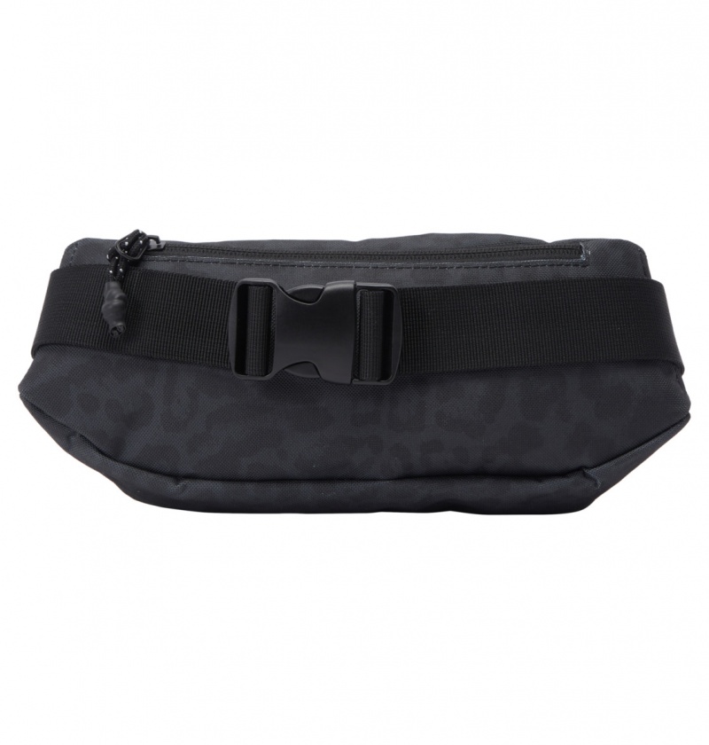 DC Shoes Tussler - Bum Bag Czarne Panterka | 67419VHMY