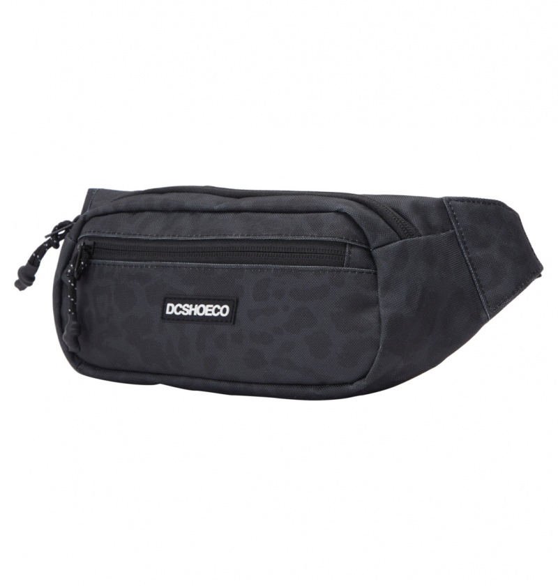 DC Shoes Tussler - Bum Bag Czarne Panterka | 67419VHMY