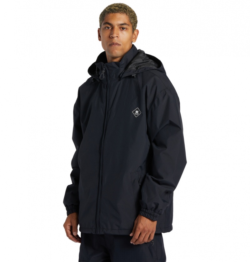 DC Shoes Vista - Technical Snow Jacket Czarne | 51043KBJW