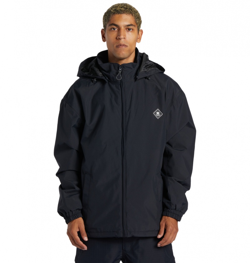 DC Shoes Vista - Technical Snow Jacket Czarne | 51043KBJW