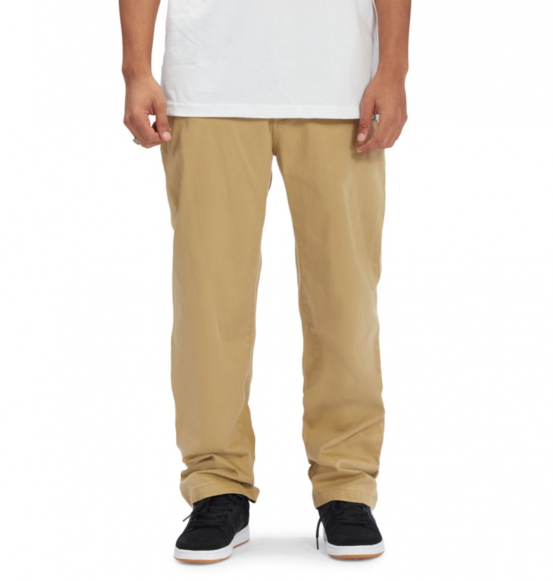 DC Shoes Worker Relaxed - Chinos Incense | 30421AKZT