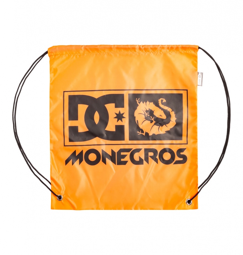 DC Shoes x Monegros - Cinch Bag Pomarańczowe | 18236ZXCU