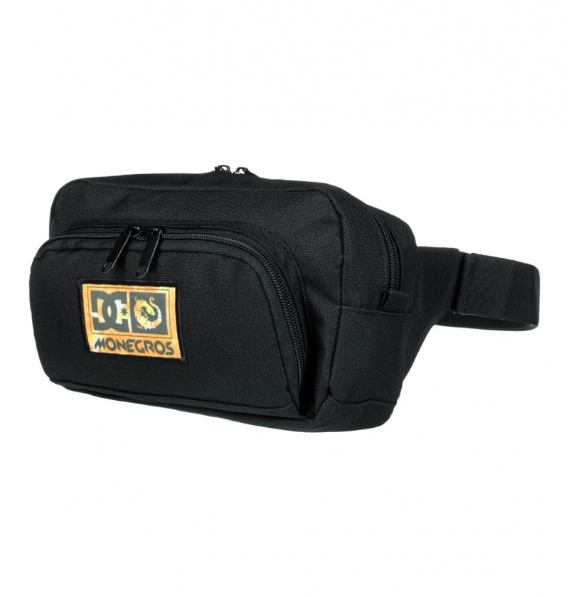 DC Shoes x Monegros - Waistbag Czarne | 14603BNKR