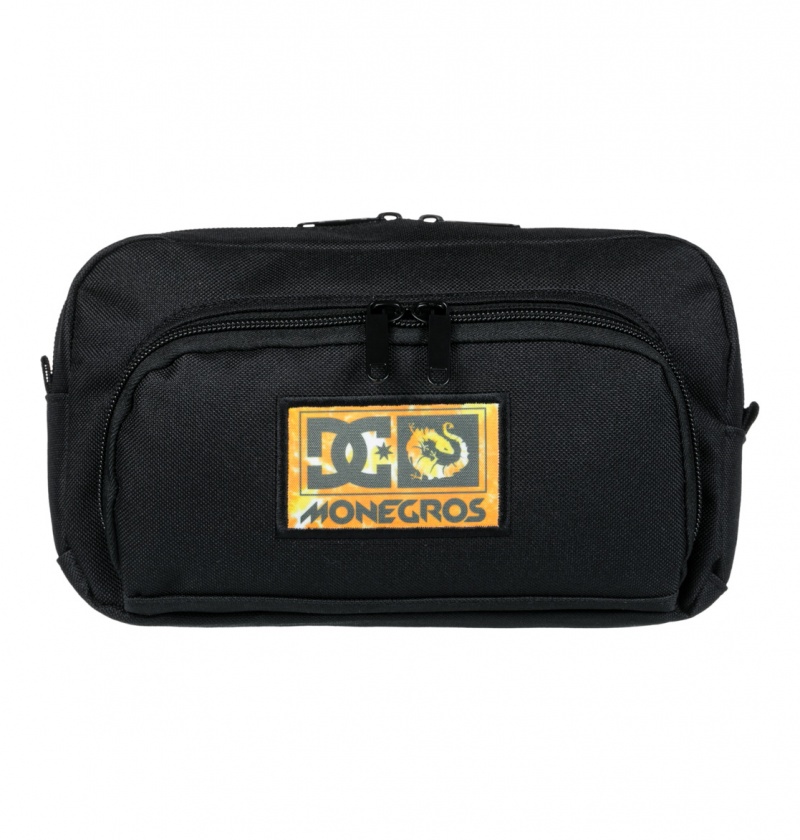 DC Shoes x Monegros - Waistbag Czarne | 14603BNKR